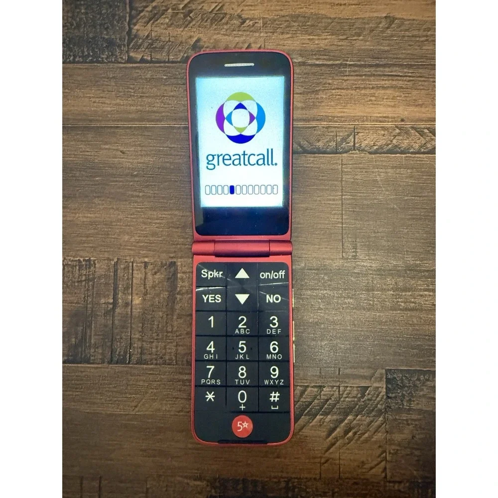 Alcatel Jitterbug Flip 4043S Flip Phone 4G LTE 3.2